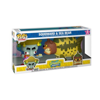 Funko Pop! Animation: Spongebob Squarepants - Squidward & Sea Bear 2-Pack (FNK03653)