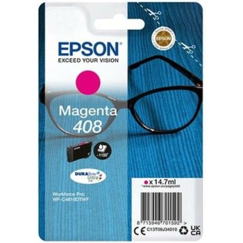 Epson Μελάνι Inkjet No.408 Magenta (C13T09J34010) (EPST09J340)