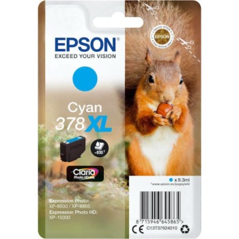 Epson Inkjet Ink Cartridge 378XL Cyan (C13T37924010) (EPST37924010)