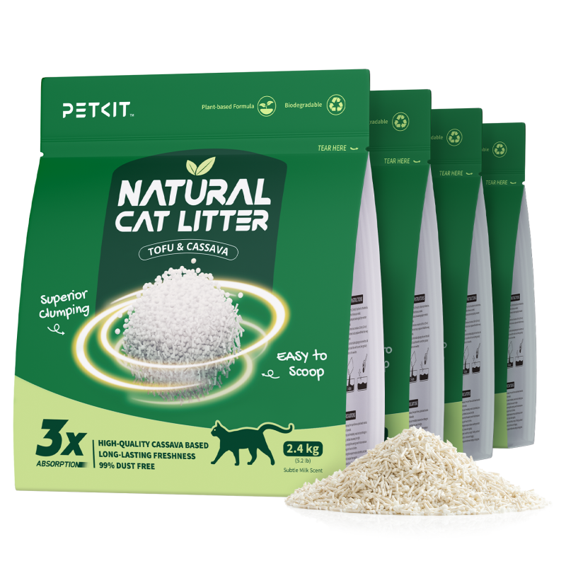 PETKIT Accessory - Natural Cat Litter 4 Bags (PKCL11) (PTKPKCL11)