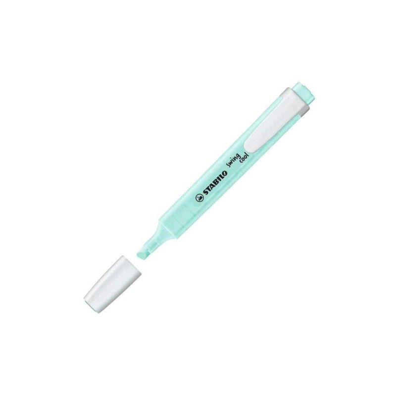 Stabilo Swing Cool Highlighter Pastel Turquoise 4mm (275/113-8) (STAB275-113-8)