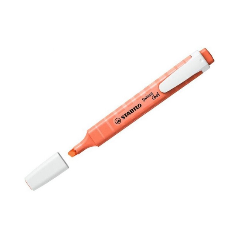 Stabilo Swing Cool Highlighter Coral Red 4mm (275/140-8) (STAB275-140-8)