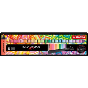 Stabilo Boss Original Arty Deskset Set of highlighters 23 colors (7023-01-5-20) (STAB7023-01-5-20)