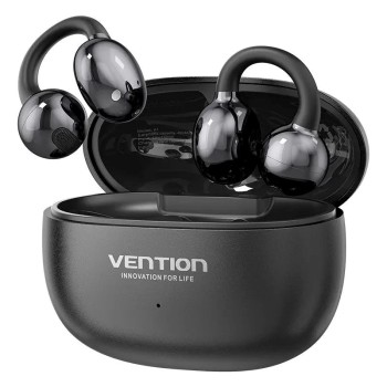 VENTION Wireless Bluetooth Open Ear Headphones ECHO CLIP A11 Black (NBWB0-ID) (VENNBWB0-ID)