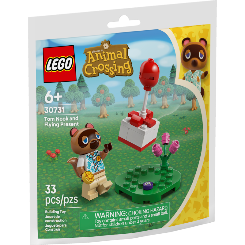 Lego Animal Crossing Tom Nook And Balloon Gift (Polybag) (30731) (LGO30731)
