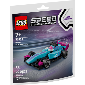 Lego Speed ​​Champions F1 Academy Mini Car (Polybag) (30734) (LGO30734)