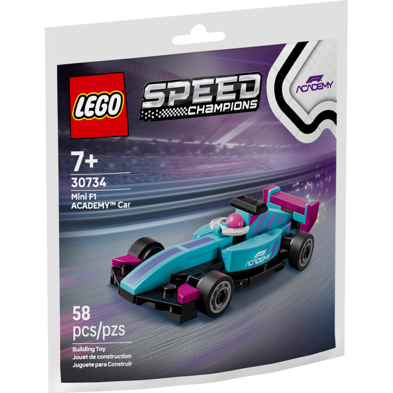 Lego Speed ​​Champions F1 Academy Mini Car (Polybag) (30734) (LGO30734)