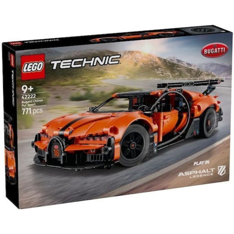 Lego Technic Bugatti Chiron Pur Sport Hypercar (42222) (LGO42222)