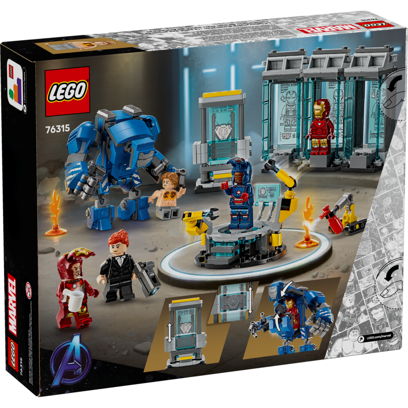 Lego Marvel Super Heroes Iron Man's Laboratory: Hall of Armor (76315) (LGO76315)