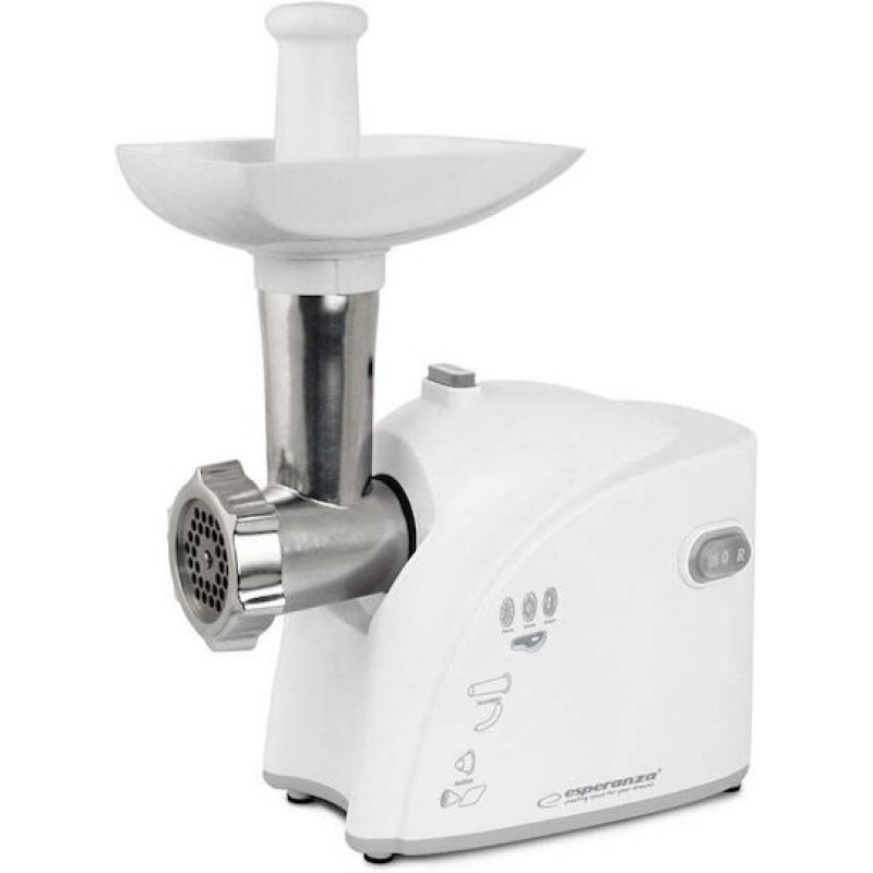 Esperanza Musaka Electric Meat Grinder 2200W White (EKM032) (ESPEKM032)