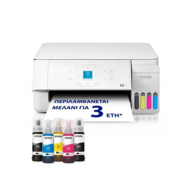 EPSON EcoTank L3366 ITS Multifunction WiFi Inkjet Printer (C11CL63411) (EPSL3366)