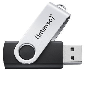 INTENSO Office Line 128GB USB Stick 3.2 Silver-Black (3543491) (INTE3543491)