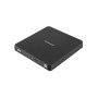 INTENSO EOD 400D Slim External CD/DVD Burner Black (5401400) (INTE5401400)