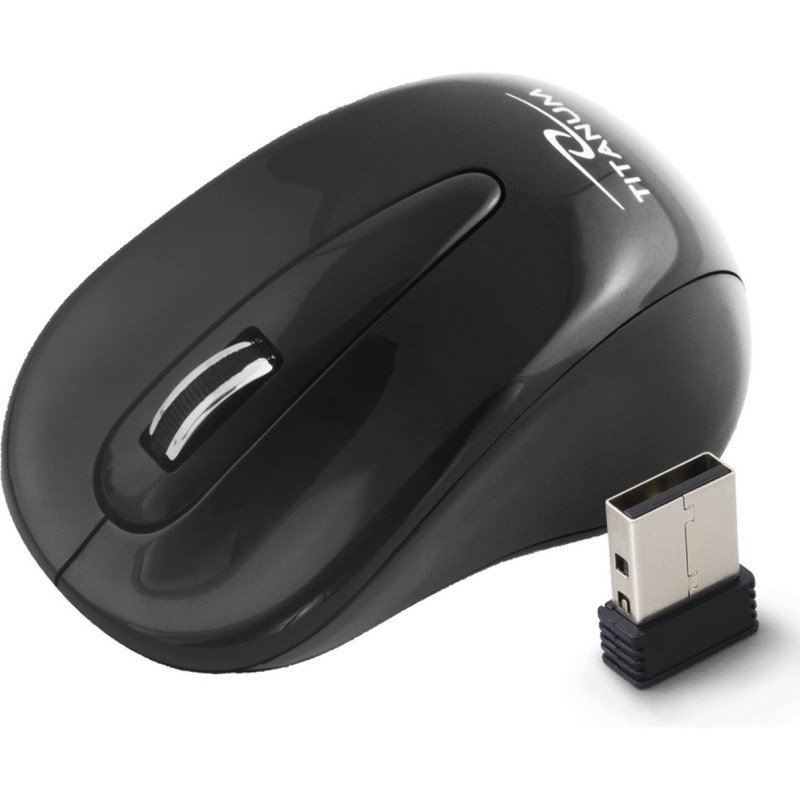 Esperanza Titanum Torpedo Wireless Optical Mouse 1000 DPI Black (TM104K) (ESPTM104K)