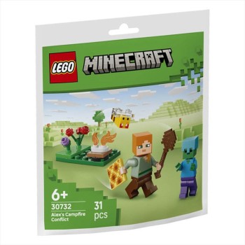 Lego Minecraft Alex's Encounter At The Campfire (Polybag) (30732) (LGO30732)