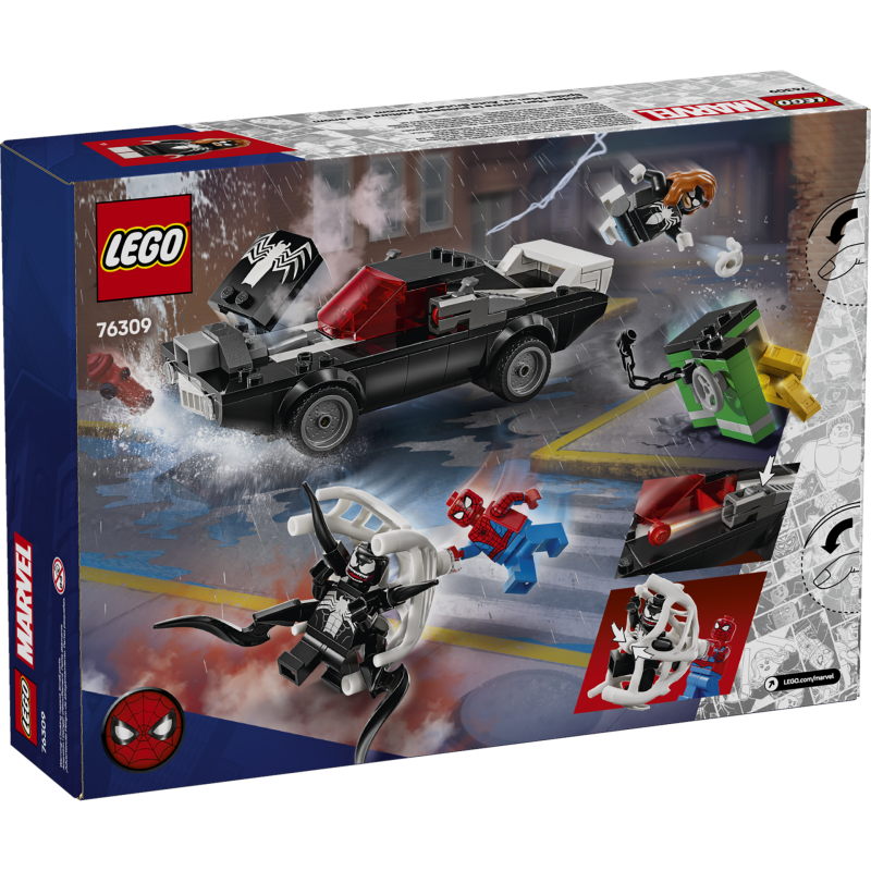Lego Marvel Super Heroes Spider-Man Vs. Venom Muscle Car (76309) (LGO76309)