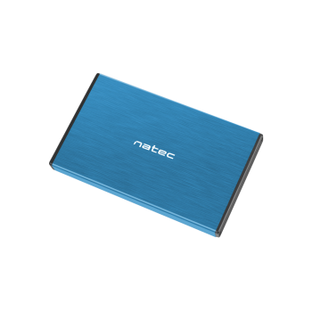 NATEC Rhino Go 2.5" SATA HDD/SSD Enclosure USB 3.0 - Blue (NKZ-1280) (NTCNKZ-1280)