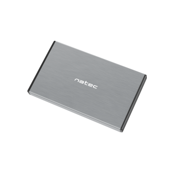 NATEC Rhino Go 2.5" SATA HDD/SSD Enclosure USB 3.0 - Grey (NKZ-1281) (NTCNKZ-1281)