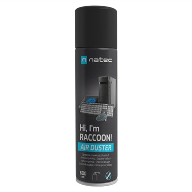 NATEC Raccoon Compressed Air Duster 600ml (NSC-1763) (NTCNSC-1763)
