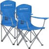 Songmics Camping Chair Set of 2 Blue 54x86x97cm (GCB08BU) (SNGGCB08BU)