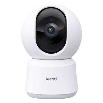 ARENTI Indoor Pan Tilt Security Camera 3K 5MP Dual Band Wi-Fi White (P2F) (AREP2F)