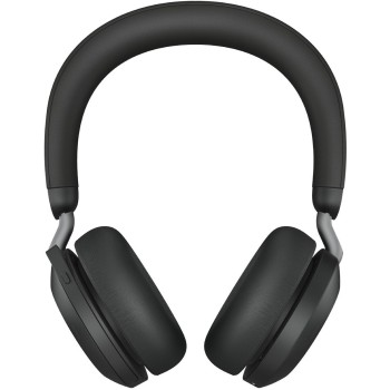 JABRA Evolve2 75 Wireless Stereo Headset MS USB-A Link 380a Black (27599-999-999) (JAB27599-999-999)