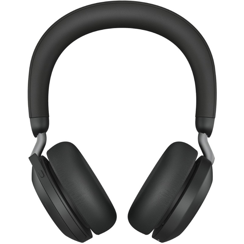 JABRA Evolve2 75 Wireless Stereo Headset MS USB-A Link 380a Black (27599-999-999) (JAB27599-999-999)
