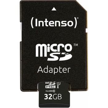 INTENSO microSDHC Card 32GB Class 10 UHS-I Professional with Adapter (3433480) (INTE3433480)