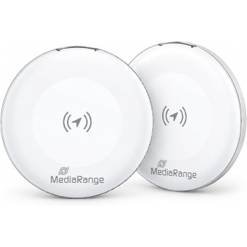 MediaRange Smart Tracker / Item Finder, suitable for Android and Apple devices, 2-Pack (MRMA140)