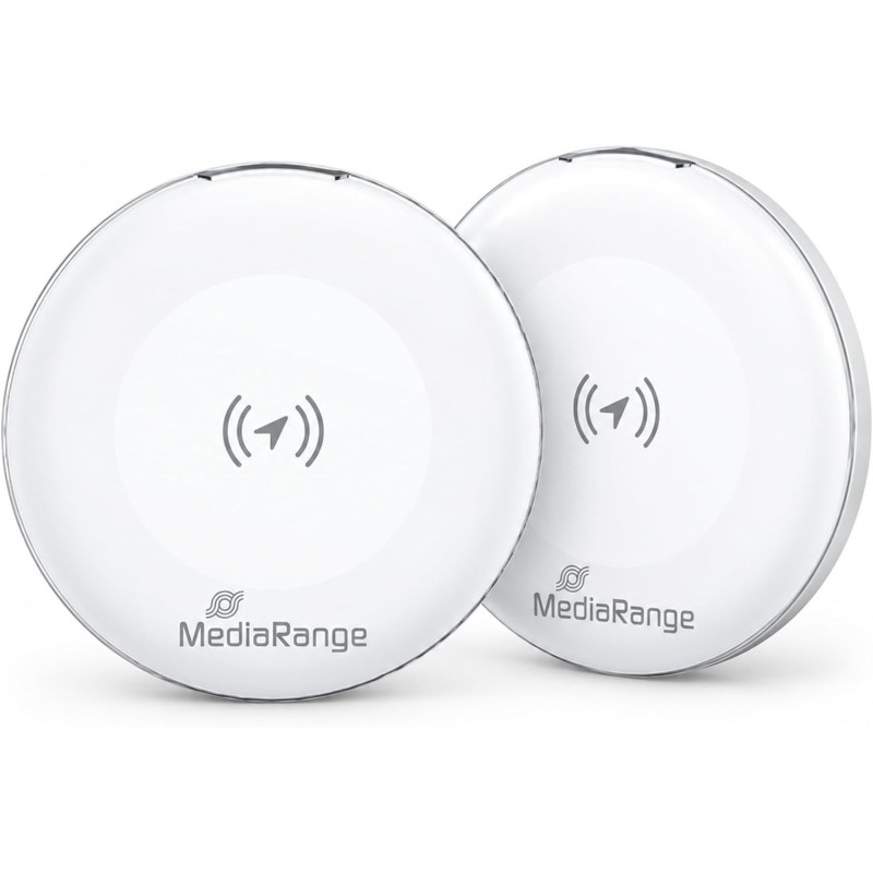 MediaRange Smart Tracker / Item Finder, suitable for Android and Apple devices, 2-Pack (MRMA140)