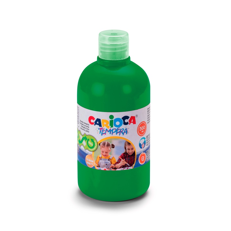 ΤΕΜΠΕΡΑ CARIOCA ΜΠΟΥΚΑΛΙ 500ml BRIGHT GREEN