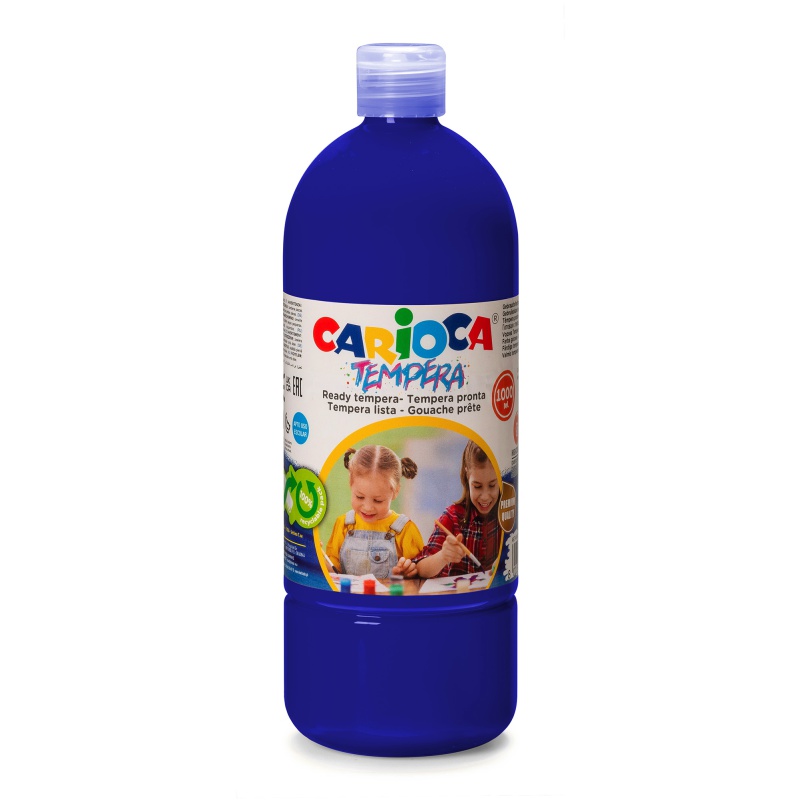 ΤΕΜΠΕΡΑ CARIOCA ΜΠΟΥΚΑΛΙ 1 lt CYAN