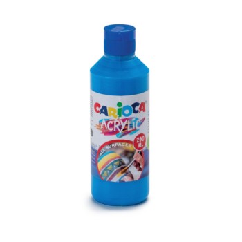 ΧΡΩΜΑΤΑ ΑΚΡΥΛΙΚΑ CARIOCA ΜΠΟΥΚΑΛΙ 250ml PRIMARY BLUE