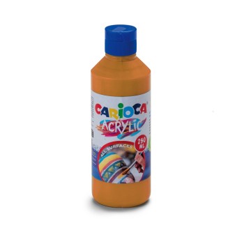 ΧΡΩΜΑΤΑ ΑΚΡΥΛΙΚΑ CARIOCA ΜΠΟΥΚΑΛΙ 250ml GOLD