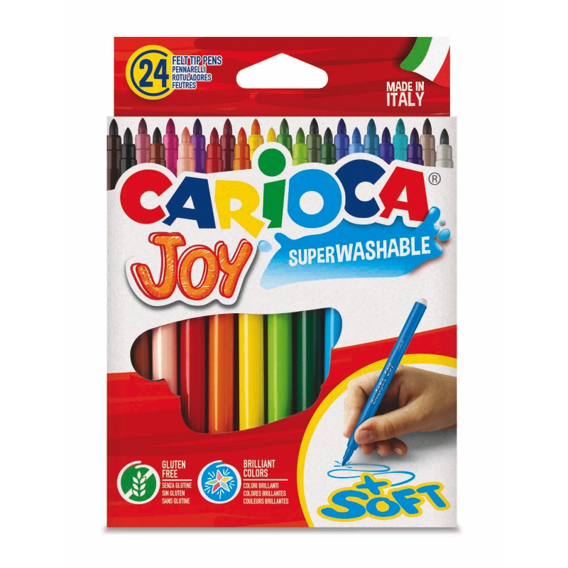 ΜΑΡΚΑΔΟΡΟΙ CARIOCA SUPER JOY 24 χρωμ.