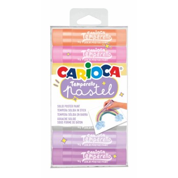 ΜΑΡΚΑΔΟΡΟΙ CARIOCA TEMPERELLO PASTEL 8 χρωμ.