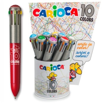 ΣΤΥΛΟ CARIOCA 10/ΧΡΩΜΑ  (σε stand 12τεμ.)