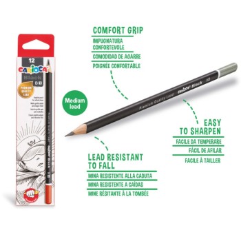 ΜΟΛΥΒΙΑ CARIOCA  ΜΑΥΡΑ ΣΚΕΤΑ Νο 1-Β