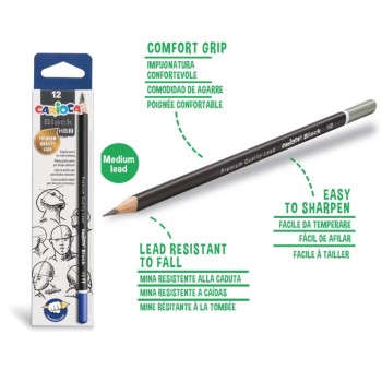 ΜΟΛΥΒΙΑ CARIOCA  ΜΑΥΡΑ ΣΚΕΤΑ Νο 2-ΗΒ