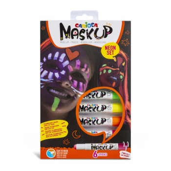 ΚΡΑΓΙΟΝ CARIOCA MASKUP 6 χρωμ. NEON