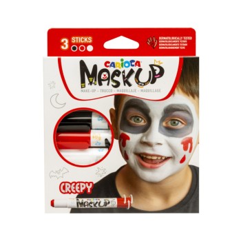 ΚΡΑΓΙΟΝ CARIOCA MASKUP 3 χρωμ. CREEPY