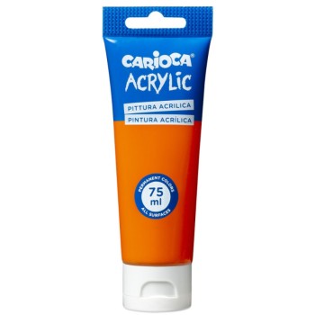 ΧΡΩΜΑΤΑ ΑΚΡΥΛΙΚΑ CARIOCA 75ml ORANGE