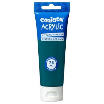 ΧΡΩΜΑΤΑ ΑΚΡΥΛΙΚΑ CARIOCA 75ml VERDE ESMERALDA
