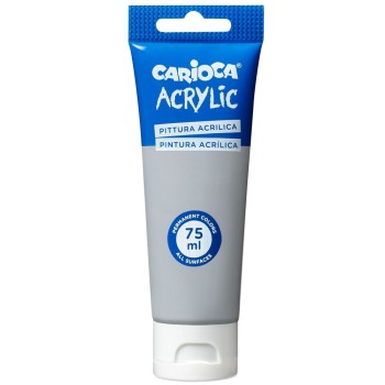 ΧΡΩΜΑΤΑ ΑΚΡΥΛΙΚΑ CARIOCA 75ml SILVER
