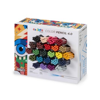 ΚΡΑΓΙΟΝ ΞΥΛΙΝΑ CARIOCA PLUS stand 288τεμ. (24 χρώματα)