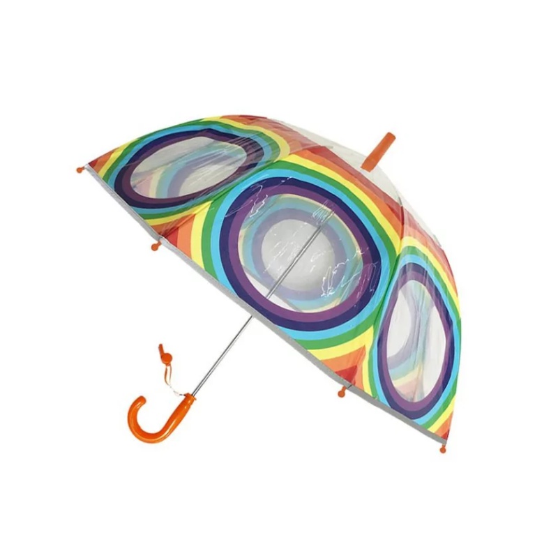 ΟΜΠΡΕΛΑ ΔΙΑΦΑΝΗ ΠΑΙΔΙΚΗ FLUO (μήκος 67cm διάμετρος 74cm)