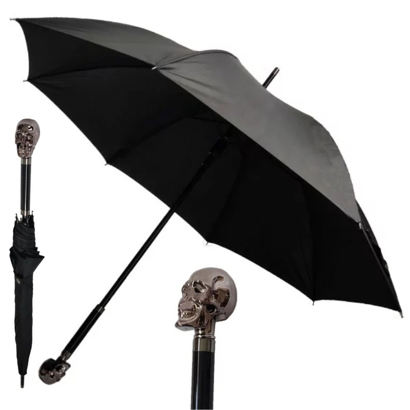 ΟΜΠΡΕΛΑ SKULL ΑΥΤΟΜΑΤΗ (μήκος 89cm διάμετρος 104cm)