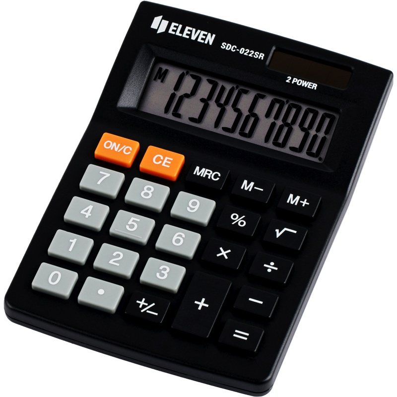 ΚΟΜΠΙΟΥΤΕΡ ELEVEN SDC 022-SR (10 ψηφία) 127x88x23mm