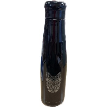ΘΕΡΜΟΣ ΑΝΟΞΕΙΔΩΤΟ 550ml BLACK CHROME WOLF