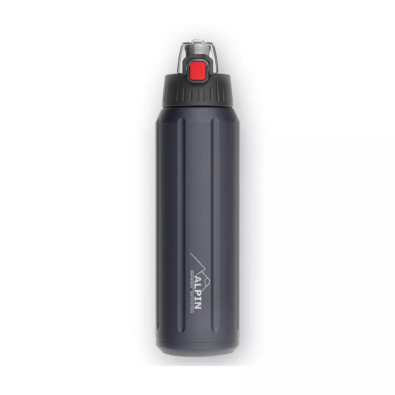 ΘΕΡΜΟΣ ALPIN ΑΝΟΞΕΙΔΩΤΟ 450ml ΜΑΥΡΟ